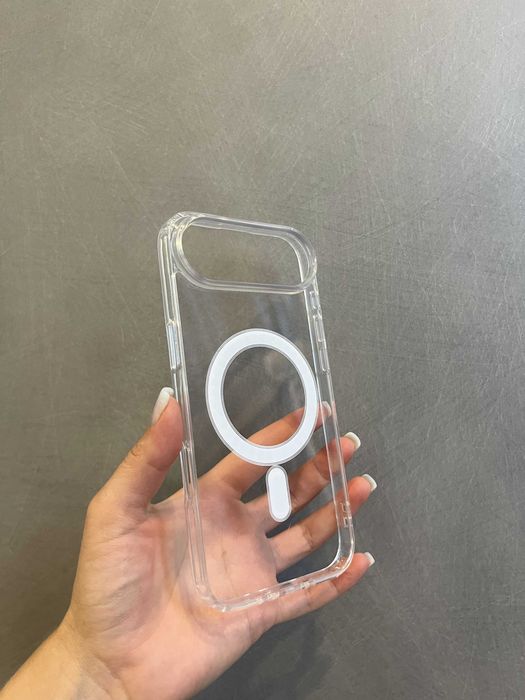 Чохол Clear Magsafe для iPhone 17 Air айфон 17 аір магсейф ейр кейс