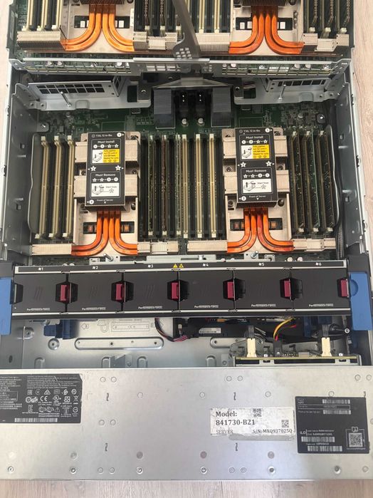HPE DL560 Gen10 96 ядер / 192 потоки | 4× Xeon Platinum 8160