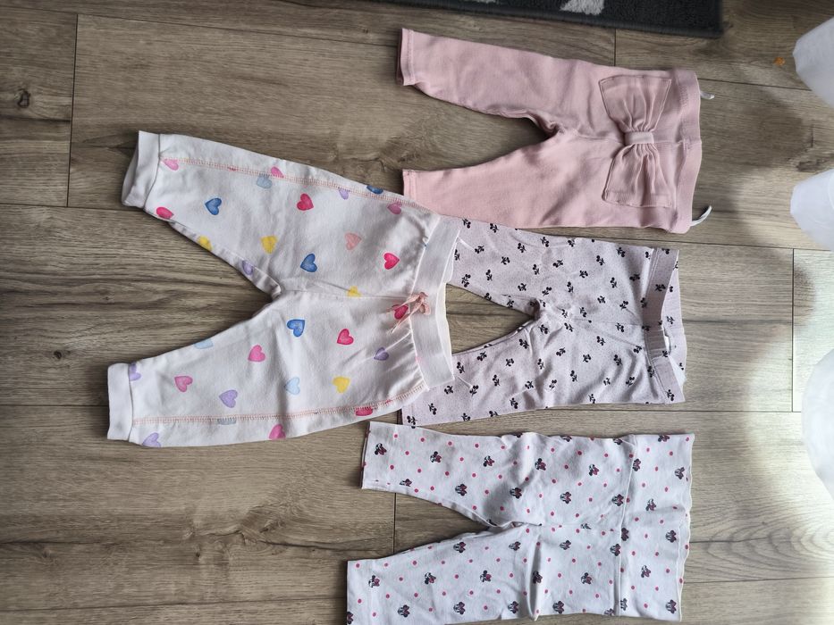 Paczka ubrań dla dziewczynki 62/68 h&m