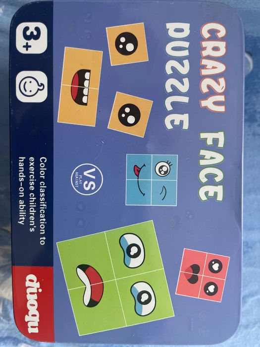 Klocki kreatywne montessori wyzwania zmieniające twarz emocje