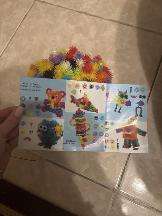 конструктор-липучка Bunchems.