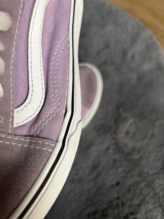 Fioletowe tenisówki trampki Vans rozmiar 36