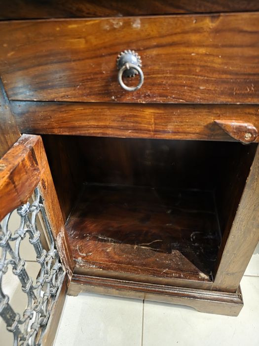Komoda palidander Almi Decor lite drewno, orientalna, kolonialna