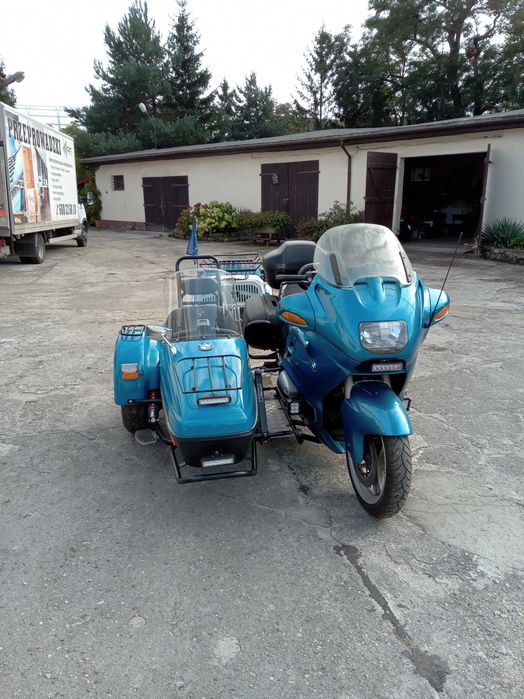 BMW R 1100 RT sidecar z przyczepka