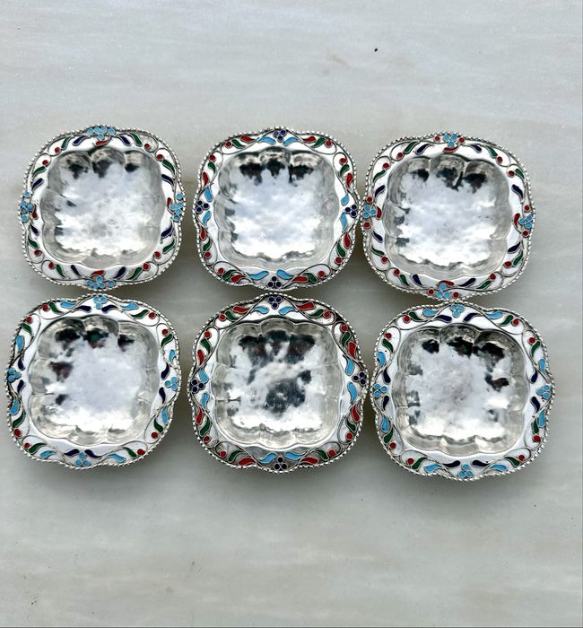 Серебро Эмали 950