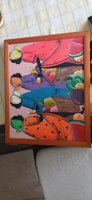Tela com moldura 48x38