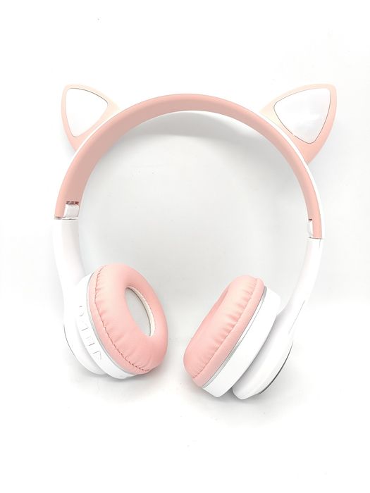 Беспроводные наушники VZV-23М с кошачьими ушками LED подсветкой
