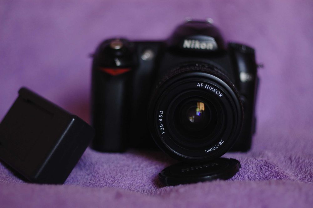 Продам дзеркальний фотоаппарат nikon d50 nikkor af 28-70mm 3.5-4.5d
