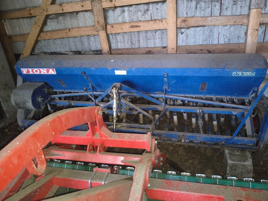 Agregat Uprawowo Siewny i Siewnik Agro Masz 3 metry hydropak