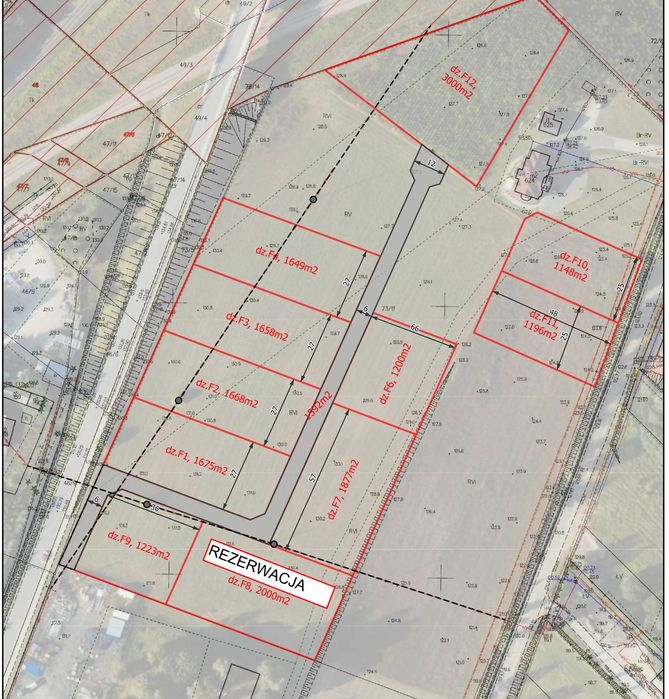 Teren dla firmy – Rębiechowo | działki od 1200 m² | 11 min lotnisko | 8 min obwodnica
