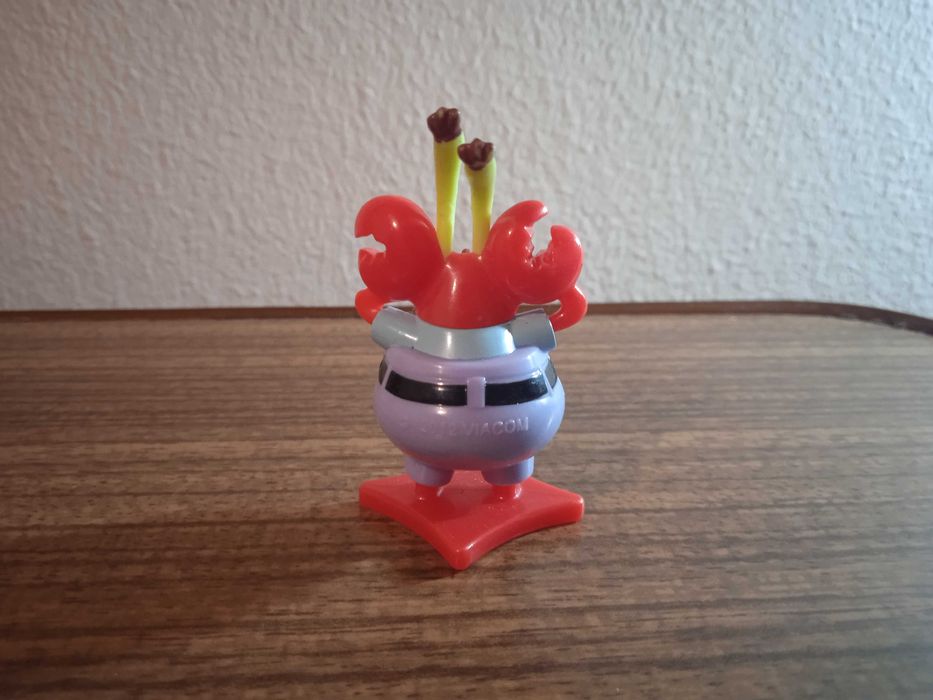 Kinder Figura Mr. Krabs SpongeBob SquarePants