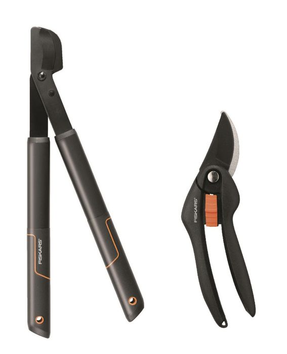 Набір садовий FISKARS (сучкоріз SingleStep S L28 та секатор площинний SingleStep P26