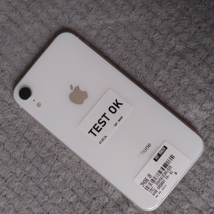 iPhone XR Silver 64 GB - nowa  bateria