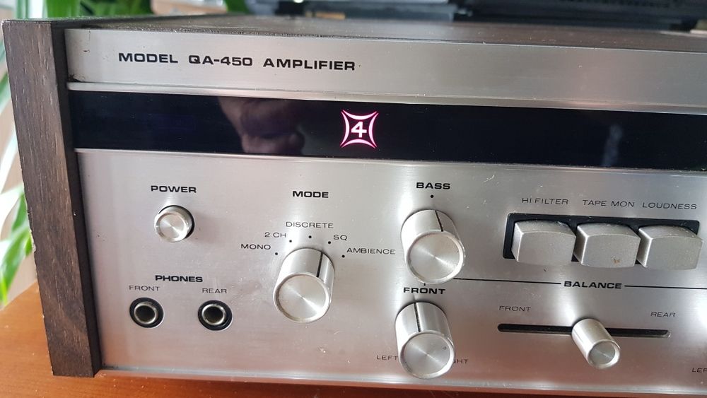 Superscope Amplificador Integrado quadrifonico