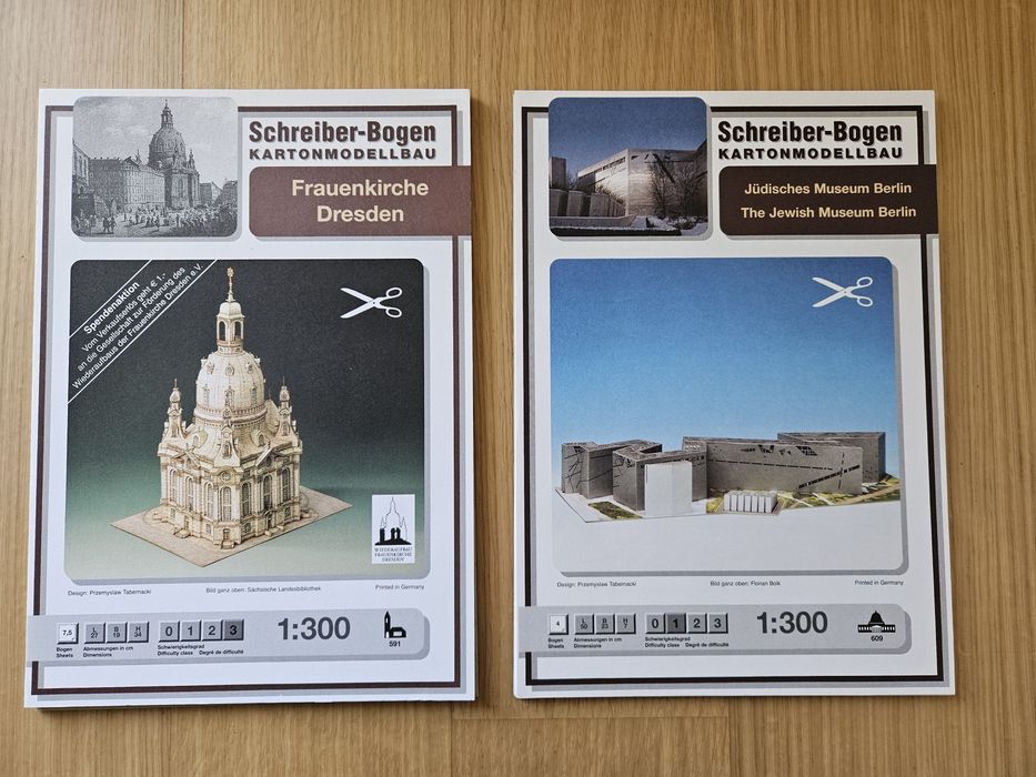 Kits Frauenkirche Dresden e Museu Berlim