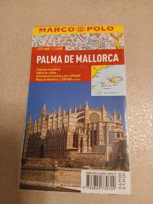 Mapy przewodniki Hiszpania Barcelona Majorka Teneryfa Katalonia