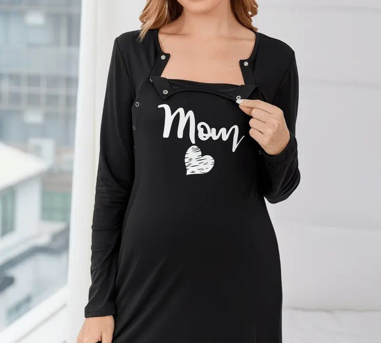 Piżama ciążowa piżama do karmienia rozmiar M