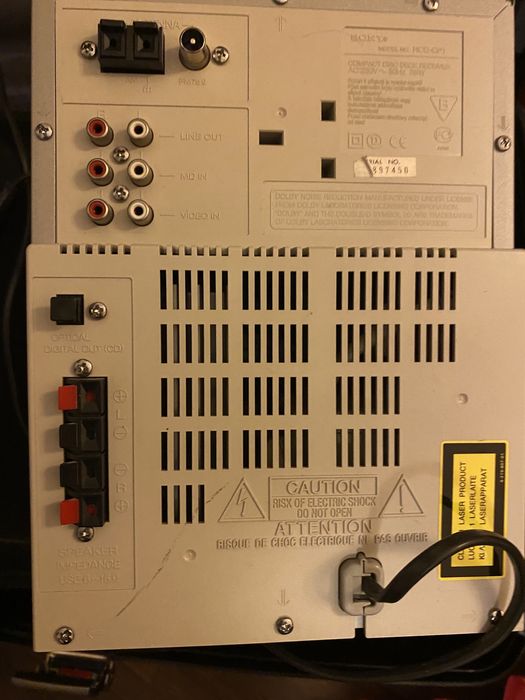 Муз центр SONY СМТ-СР1 50+50 Вт