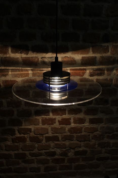 Duńska lampa wisząca UFO Astra vintage space age