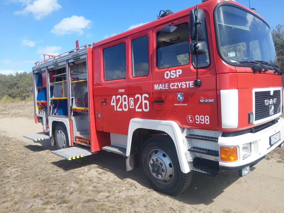 ÖAF 12.323 MAN pożarniczy strażacki GBA camper 4x4