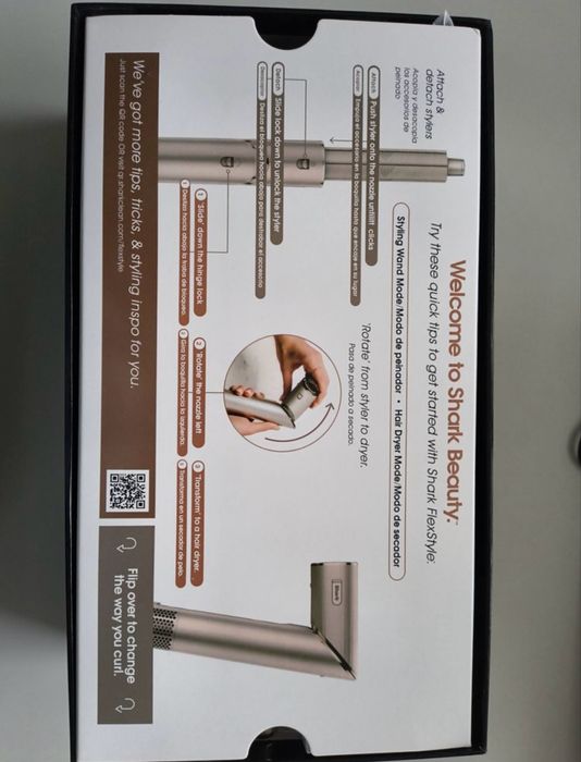 Piekny Zestaw do stylizacji włosów Shark Flex Style