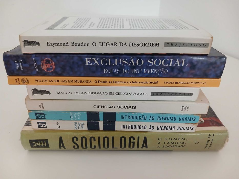 Livros de Sociologia e Ciências Sociais [desde 6 eur]