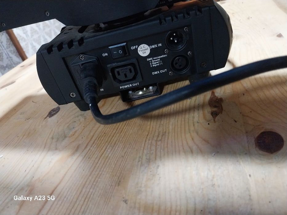 Led moving head aranha