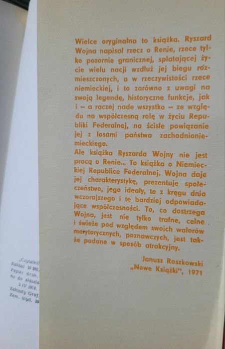 103. "Spokojnie płynie Ren" Ryszard Wojna