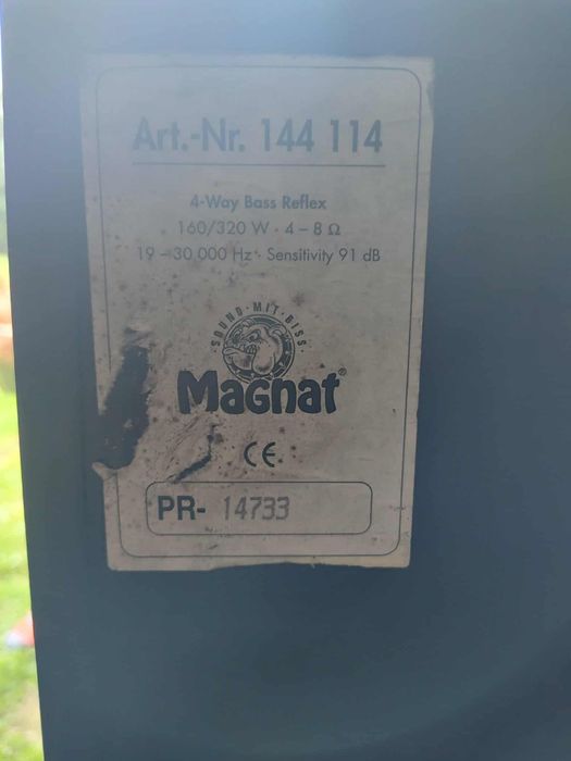 Sprzedam głośniki magnat