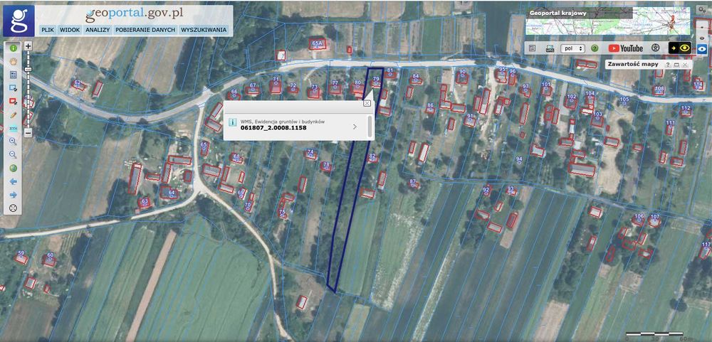 Działka rolno-budowlana - media-dojazd – Roztocze, woj. lubelskie