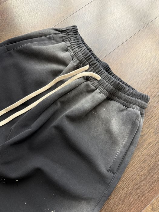 Широкі Спортивні Шорти Jaded London Washed Чорні Sweatshorts Y2K SK8