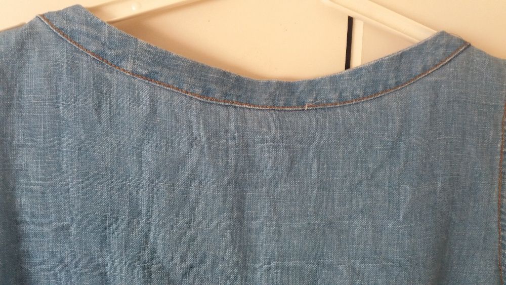 Vestido de ganga da Zara - Novo