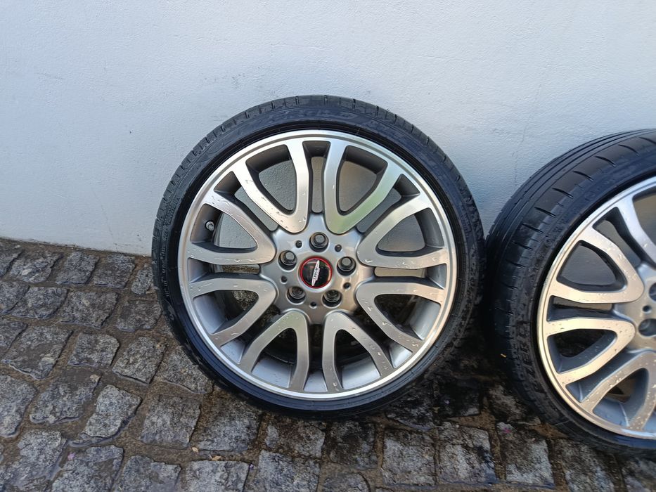 Jantes Mini 18 Vanity spoke 504 com pneus para Mini f55 f56 f57