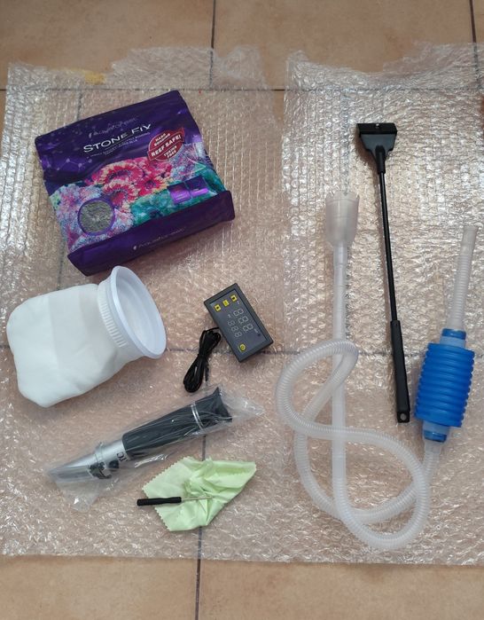 Material para aquário marinho