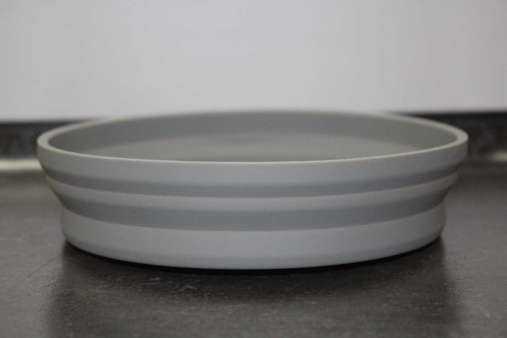 Силіконова складна миска тарілка туристична розкладна 680 мл УЦІНКА