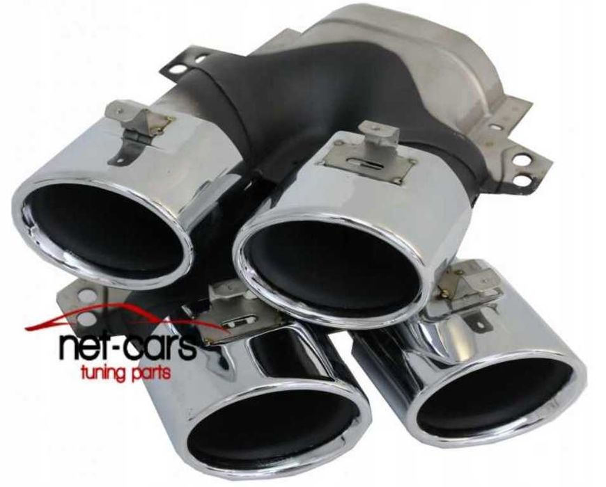 Końcówki wydechu MERCEDES E W213 C238 A238 AMG E53 Chrom