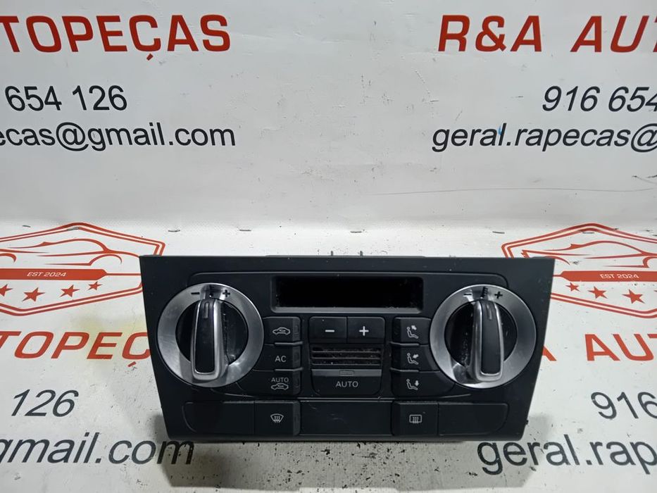 Comando de Sofagem Climatronic Audi A3 8P 8P0820043BG Original