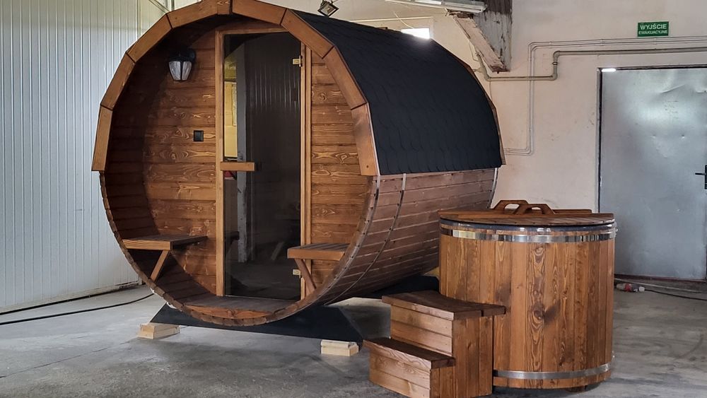 Sauna ogrodowa. Okazja.