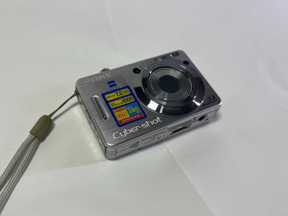 Sony Cyber-shot DSC-W55 7.2MP цифровой фотоаппарат | CCD | 3x Zoom Carl Zeiss | HD видео