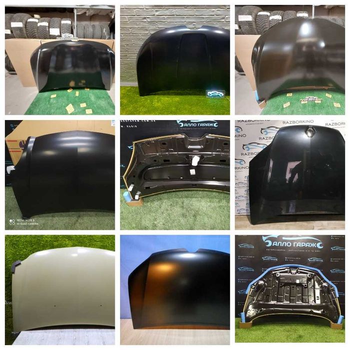 Капот Рено Сандеро Колеос Каджар Експресс Трафик Мастер