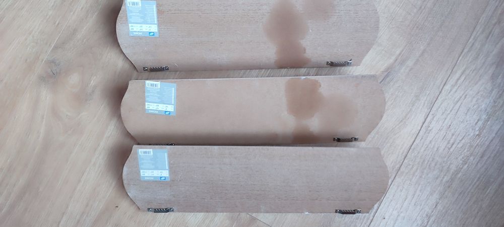 Wieszak 3 szt. w stylu prowansalskim