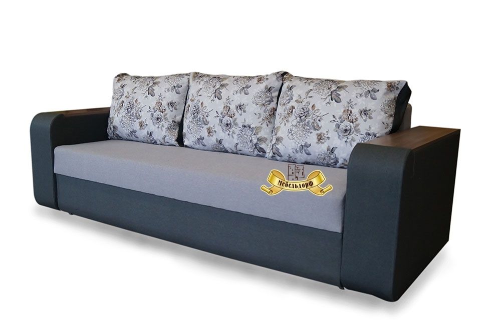 Диван еврокнижка Далас с нишами в подлокотниках по Акции в Днепре