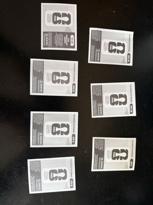 Vendo cromos mundial 2026