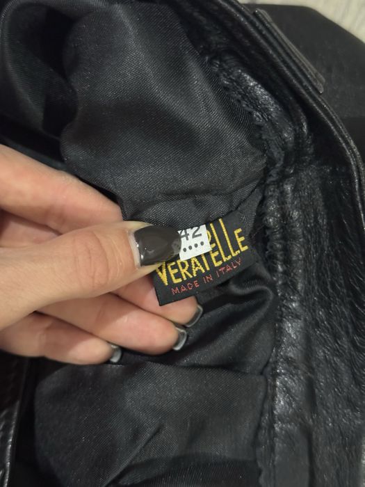 Брюки із натуральної шкіри нові з етикетками