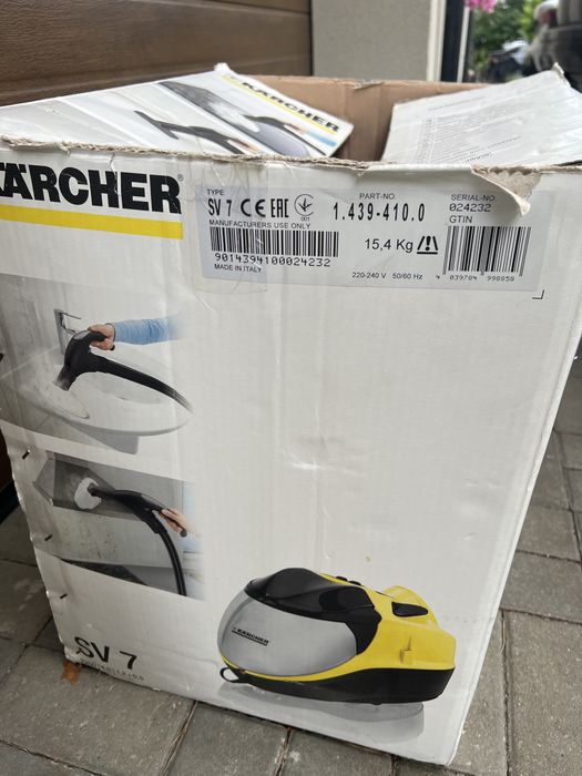 Karcher sv 7 steam vacuum cleaner