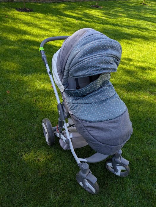 Wózek 2w1 koła żelowe!