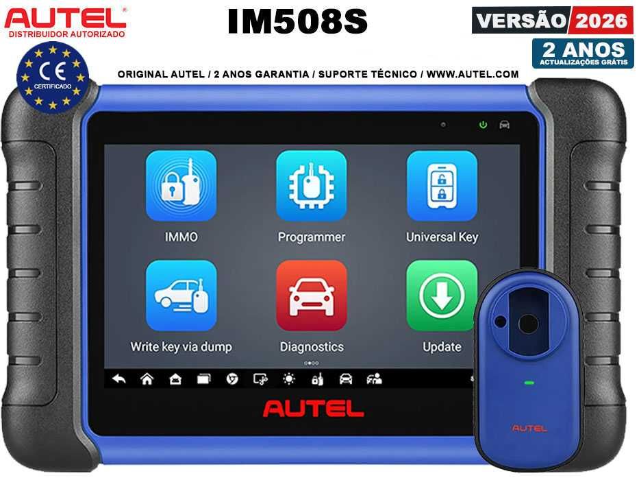 Autel IM508S Máquina OBD Programação IMMO Chaves + Diagnóstico (NOVO)