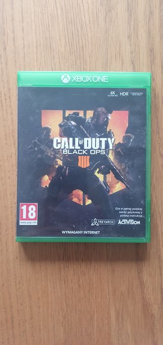 Call of Duty: Black Ops 4 Xbox One – świetny stan, szybka wysyłka!