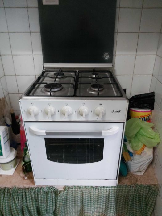 Maq. Lavar Roupa Fagor e fogão Junex gás natural excelente preço