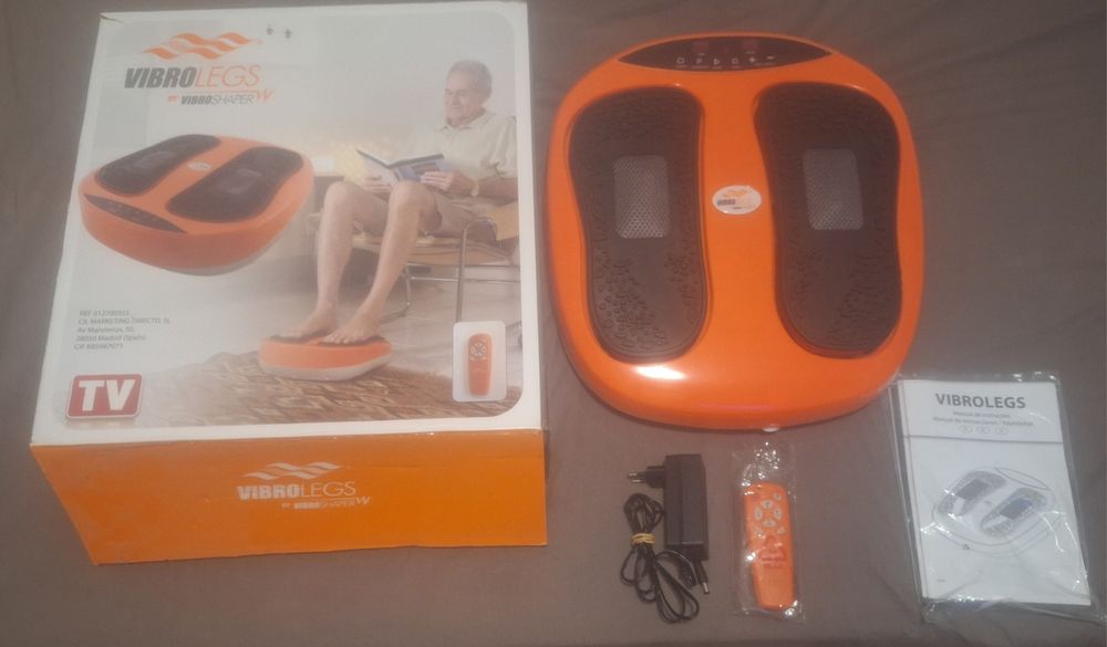 Vibrolegs by VibroShaper – Plataforma de Massagem para Pernas – Completa
